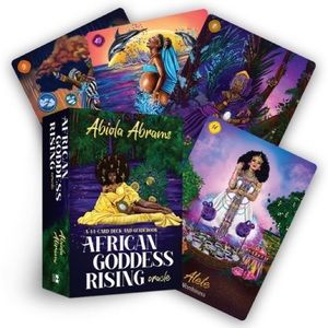 New Sealed African Goddess Oracle Deck 44 Cards Beautiful